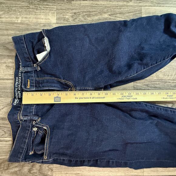 Gap Athletic Stretch Jeans Dark Wash Men’s (US 31) Gap Athletic Stretch - Picture 3 of 6